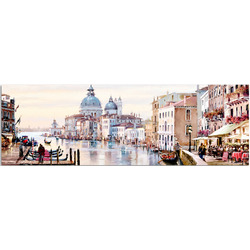 Картина-репродукция "Venezia Canal Grande", 45x140 см