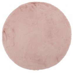 Bellarossa 160 см круглый (100% полиэстер), пудрово-розовый