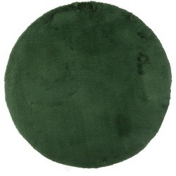 Ковер BELLAROSSA 80 см, круглый (100% полиэстер), зеленый