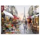 Картина-репродукция "Прогулка по Парижу", 60x80 см 